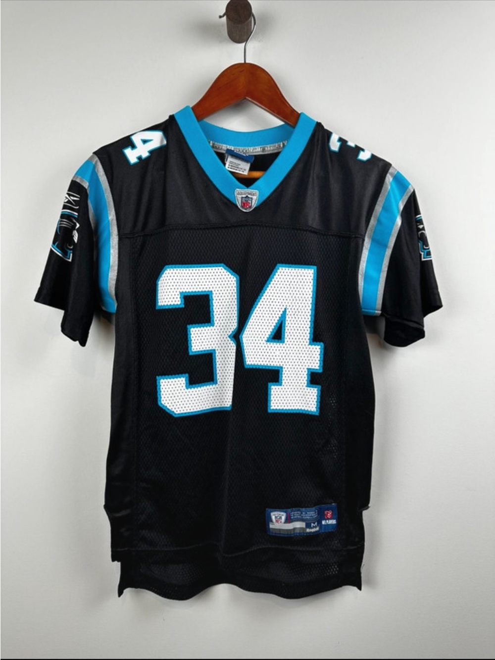 Reebok NFL Panthers #34 Football Jersey
